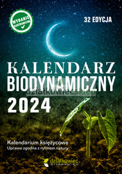 Kalendarz biodynamiczny 2024 r. kalendarium e-book