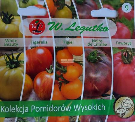 Kolekcja pomidorów wysokich (5 x 0,2g)